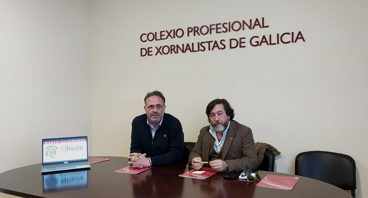 Presentación NRede por parte do Colexio Profesional de Xornalistas de Galicia 