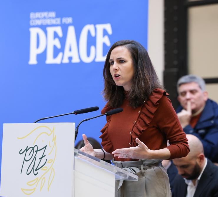 A secretaria xeral de Podemos e ministra de Dereitos Sociais e Axenda 2030, Ione Belarra/ Marta Fernández - Europa Press