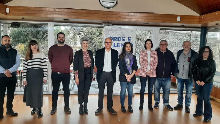 O BNG presentou aos 14 primeiros nomes da súa candidatura ás eleccións municipais da Coruña / Europa Press