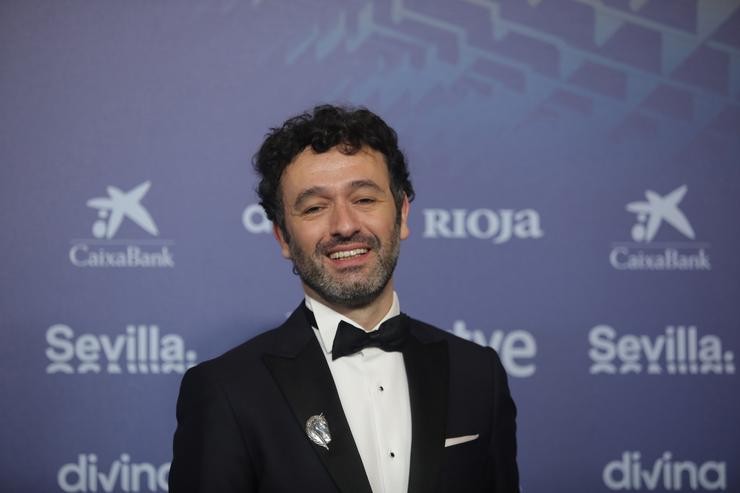 O director de cinema Rodrigo Sorogoyen pousa na alfombra vermella previa á gala da 37 edición dos Premios Goya. María José López - Europa Press 