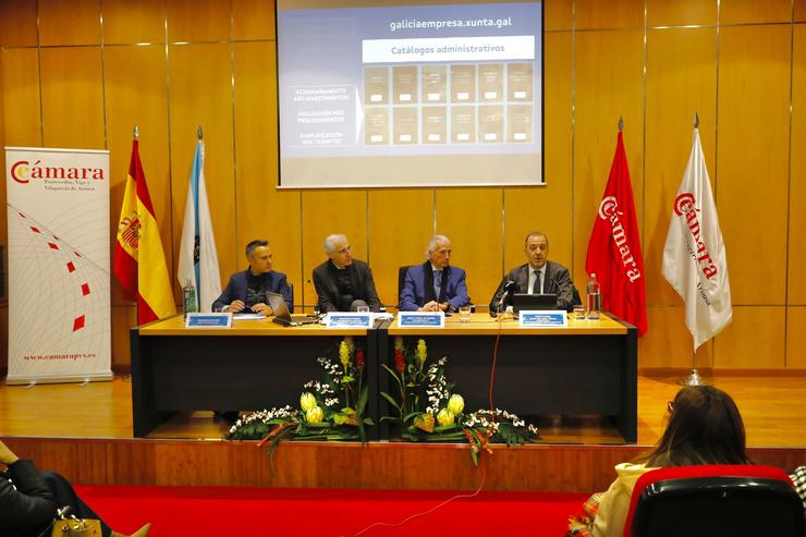 O vicepresidente primeiro e conselleiro de Economía, Industria e Innovación, Francisco Conde, no ciclo Networking Galicia Empresa. XUNTA DE GALICIA / Europa Press