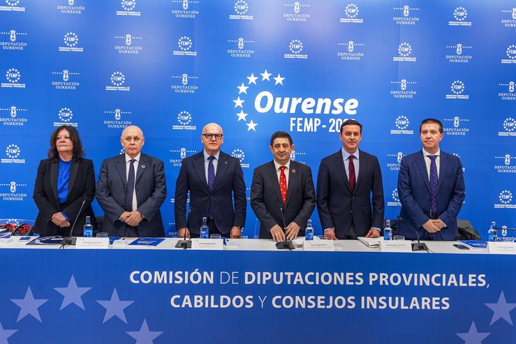 Reunión da Comisión de Deputacións, Cabidos e Gobernos Insulares da Federación Española de Municipios e Provincias (FEMP).. DEPUTACIÓN DE OURENSE - ALBERTE PAZ / Europa Press