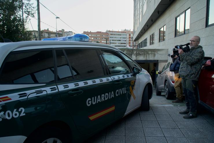 O presunto asasino de Beatriz L.G., cuxo cadáver apareceu no acceso á súa vivenda de Baiona / Gustavo de La Paz - Europa Press 