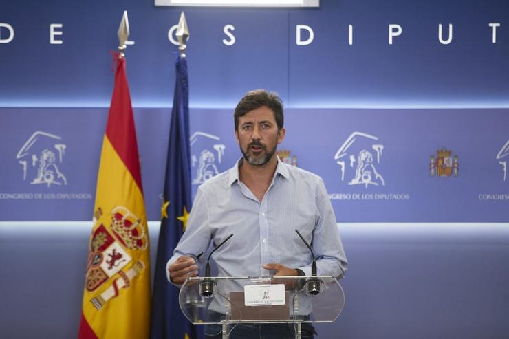 Antón Gómez Reino no Congreso.. GALICIA EN COMÚN / Europa Press