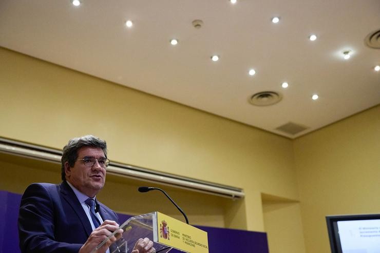 O ministro de Inclusión, Seguridade Social e Migracións, José Luis Escrivá 