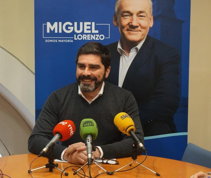 Viceportavoz do Partido Popular na Coruña, Roberto Rodríguez.. PARTIDO POPULAR / Europa Press