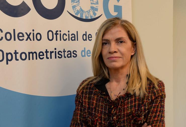 A presidenta do Colexio Oficial de Ópticos Optometristas de Galicia, Esther Amaro / Europa Press