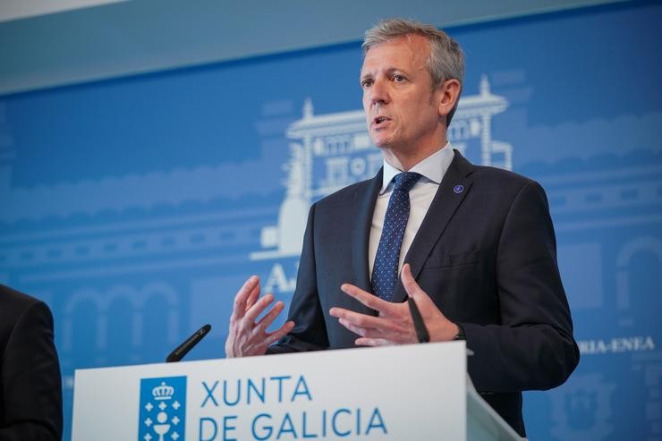O presidente da Xunta de Galicia, Alfonso Rueda/ Europa Press