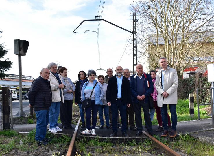 Visita de Néstor Rego a Peliquín / Europa Press