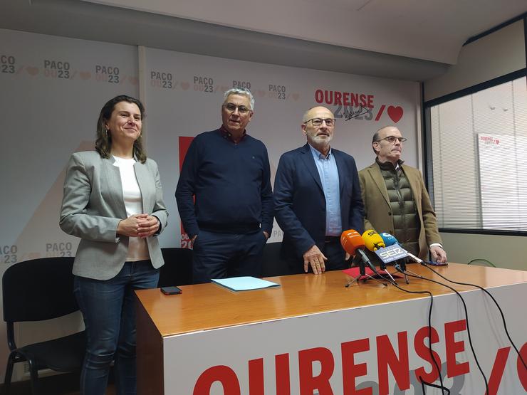 Paco Rodríguez presenta as liñas mestras da súa candidatura á alcaldía de Ourense / Europa Press