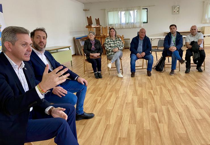 O delegado do Goberno en Galicia, José Miñones, visita Ponteceso. DELEGACIÓN DO GOBERNO EN GALICIA 