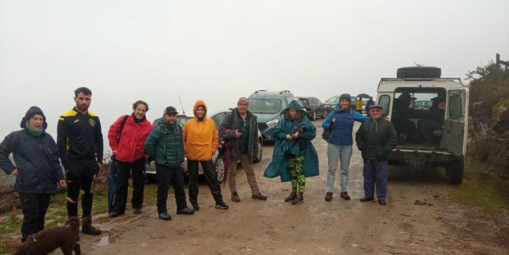 Participantes en 'O devalar do monte galego'