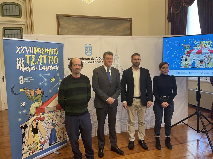 Presentación da gala dos premios María Casares. CONCELLO DA CORUÑA / Europa Press