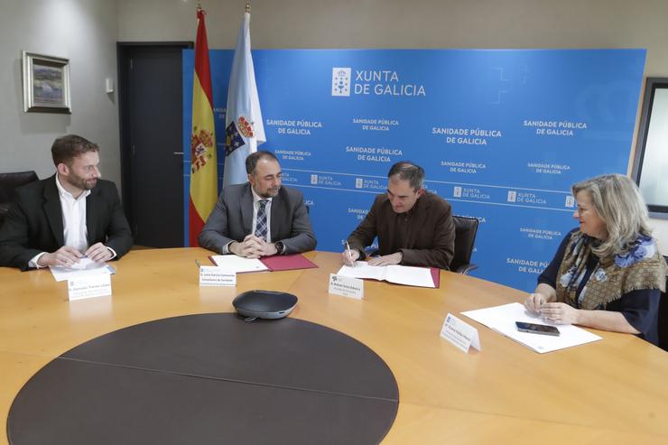 Convenio entre Xunta e Concello de Teo para a construción dun novo centro de saúde 
