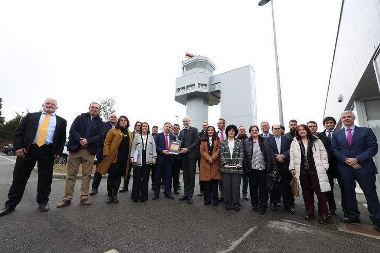 Visita ao Polo Aeroespacial de Galicia / Xunta