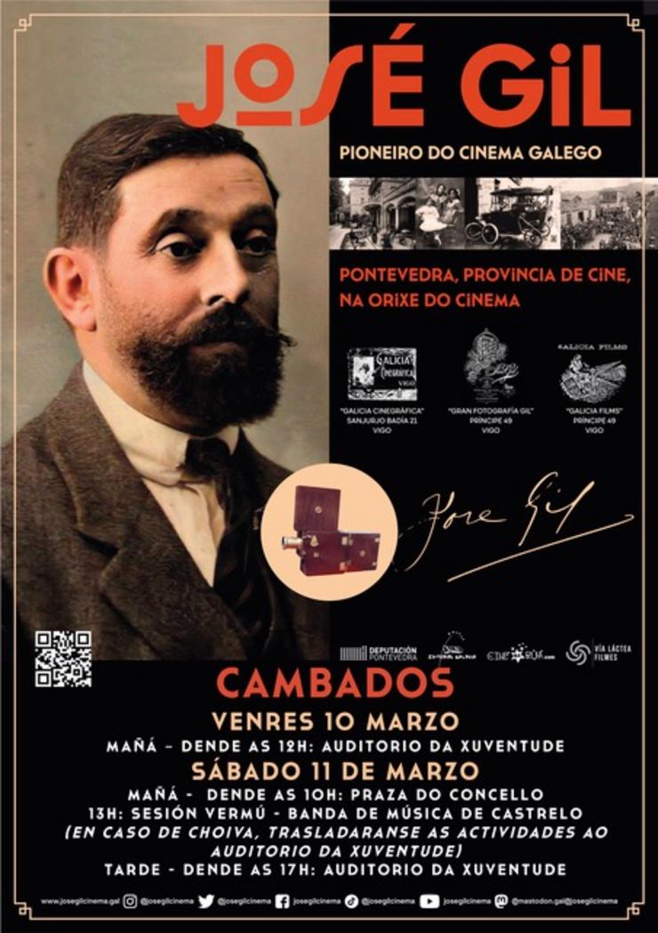 Actividades arredor de José Gil en Cambados