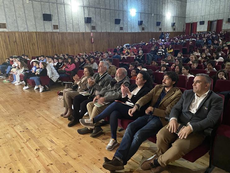 Acto celebrado en Cacabelos (León) con motivo da celebración do Día do Galego no Bierzo / Europa Press