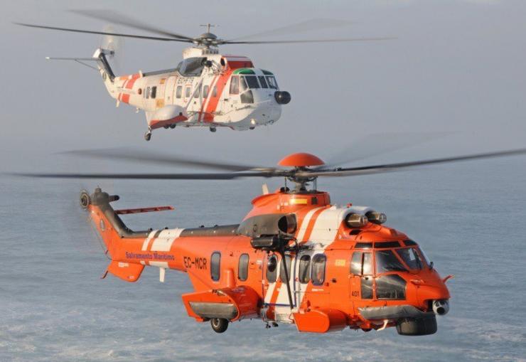 Helicóptero Salvamento Marítimo.- Arquivo. SASEMAR / Europa Press