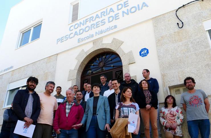 Pontón (BNG)  urxe ao presidente da Xunta 'paralizar' a vertedura de auga contaminada á ría de Muros-Noia. BNG 