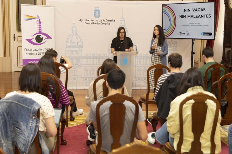 Presentación dun informe sobre o colectivo LGTBI. ANDY PÉREZ / Europa Press