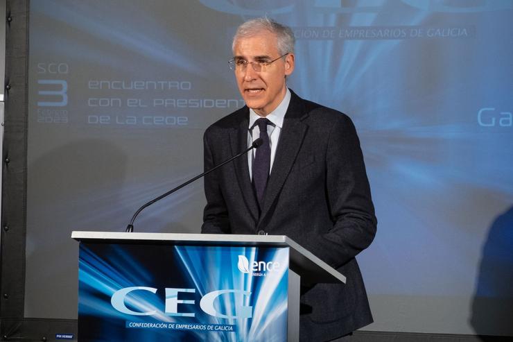 O vicepresidente primeiro e conselleiro de Economa, Industria e Innovacin, Francisco Conde / Xunta de Galicia - Arquivo