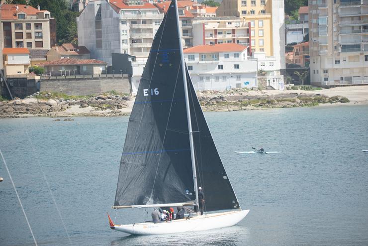 Imaxe do barco 'O Bribón, a 22 de abril de 2023, en Sanxenxo, Pontevedra, Galicia (España). Gustavo da Paz - Europa Press 