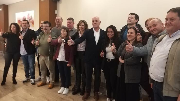 O líder de Espazo Común e candidato no Carballiño, Pachi Vázquez, presenta a súa candidatura 