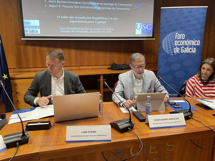 Expertos defenden incorporar o galego á sociedade dixital ante a 'ameaza' para a súa supervivencia se non está. FORO ECONÓMICO DE GALICIA 