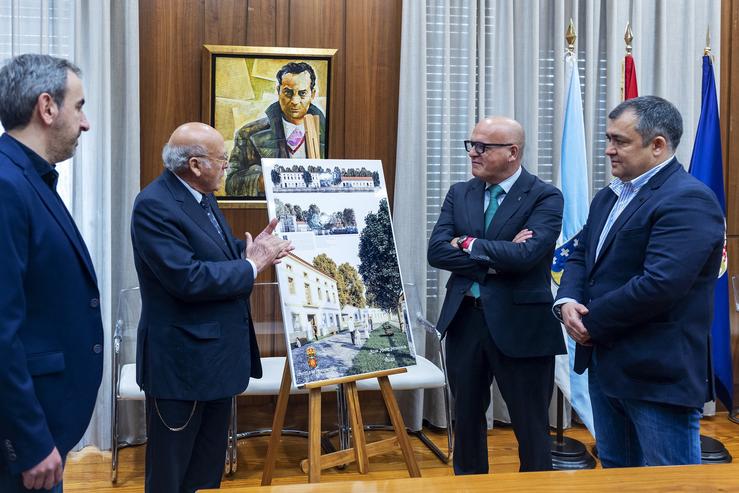 Sinatura Convenio De Colaboracion E Cesión Gratuíta De Uso Temporal Do Contorno Do Balneario De Requeixo E Dás Súas Instalacións Entre Ou Concello De Monterre, A Deputación De Ourense E Augas De Vilaza, Fontes De Vida Sl, Representacos Por, Jose Luís Suá. DEPUTACIÓN DE OURENSE 