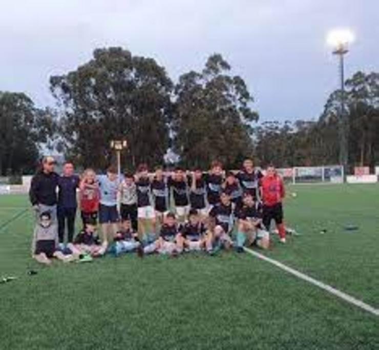 Equipo infantil do FC Vilalonga 