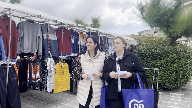 Paula Prado visita Muros no marco da campaña / PPDEG 