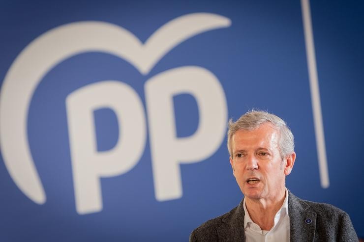 O presidente do Partido Popular de Galicia, Alfonso Rueda / Agostime Iglesias- Europa Press