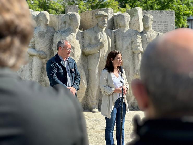 A alcaldesa da Coruña e candidata á reelección, Inés Rei. PSOE DA CORUÑA / Europa Press