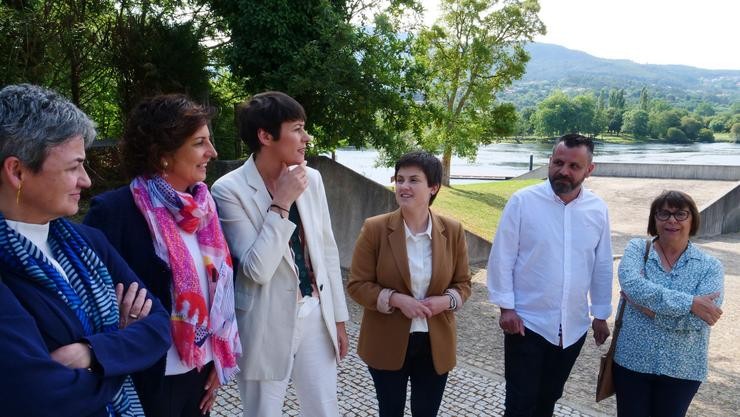 28M Pontón Pide Votar Bng Para Unha Galiza En Verde. BLOQUE NACIONALISTA GALEGO / Europa Press
