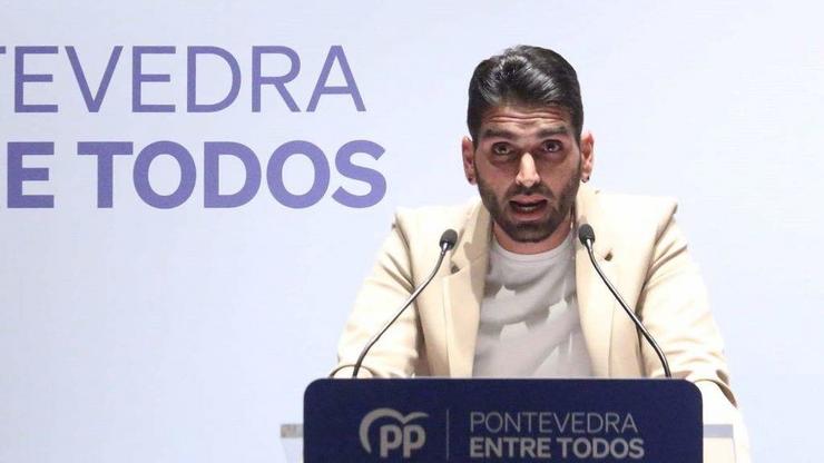 Matías González Cañón, cando era candidato do PP na Illa / PPdeG - Arquivo