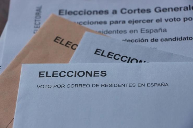 Arquivo - Voto por correo para as eleccións xerais.. EUROPA PRESS - Arquivo 