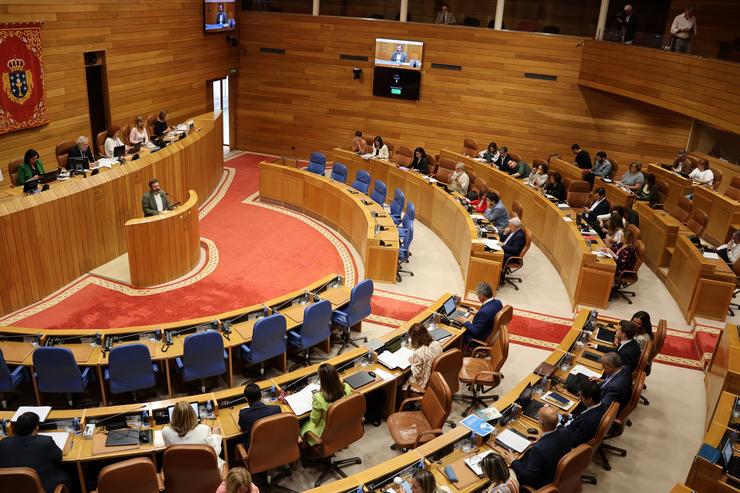 Pleno do Parlamento. PARLAMENTO / Europa Press