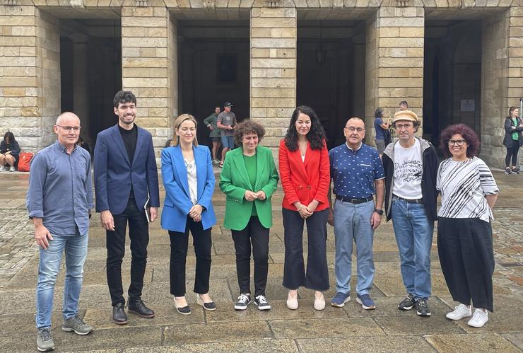 Equipo de goberno do Concello de Santiago de Compostela. / Europa Press