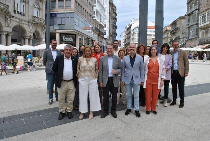 David Regades e Carmela Silva reivindican a candidatura do PSOE  de Pontevedra "para volver derrotar ao PP nas xerais"/ Europa Press