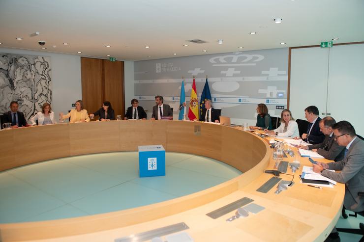 Consello da Xunta de Galicia presidido por Alfonso Rueda Valenzuela 