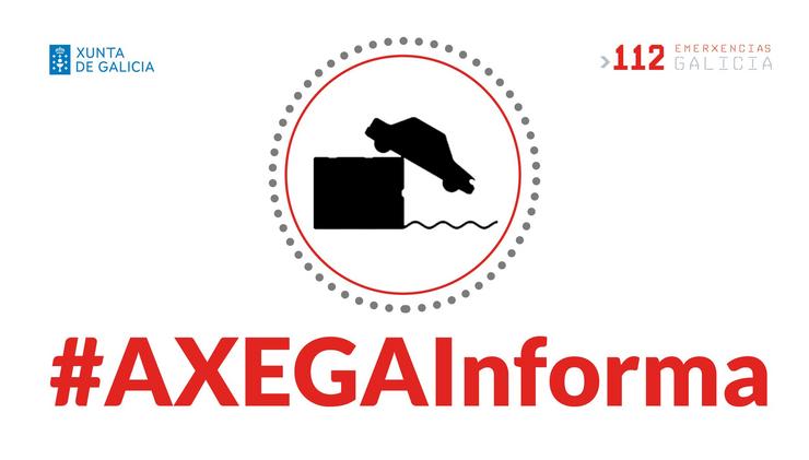 Rescate dun coche caído á auga. AXEGA 