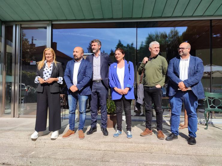 Delegacións de PSdeG e BNG que negociarán a formación de gobernos progresistas / Europa Press