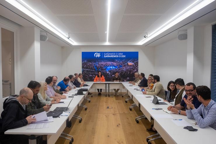 Comité de Campaña do PP de Galicia para as eleccións xerais do 23 de xullo.. PPDEG / Europa Press