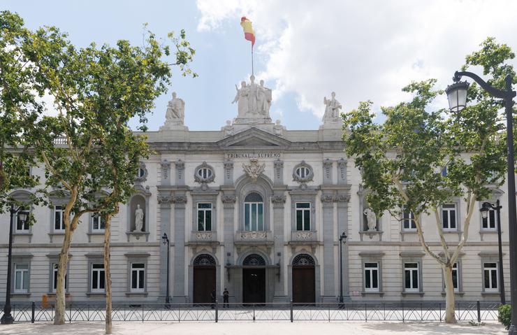 Fachada do Tribunal Supremo, a 7 de xullo de 2023, en Madrid.. Eduardo Parra - Europa Press / Europa Press