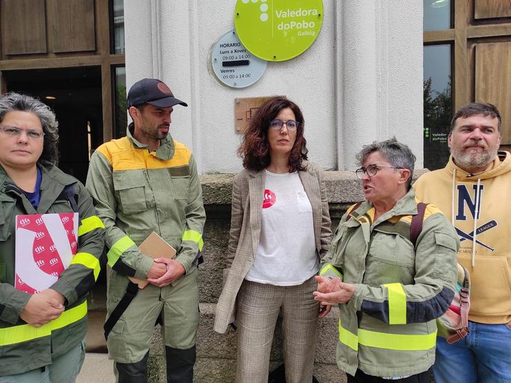 Queixa ante a valedora de persoal antincendios e a CIG. CIG 