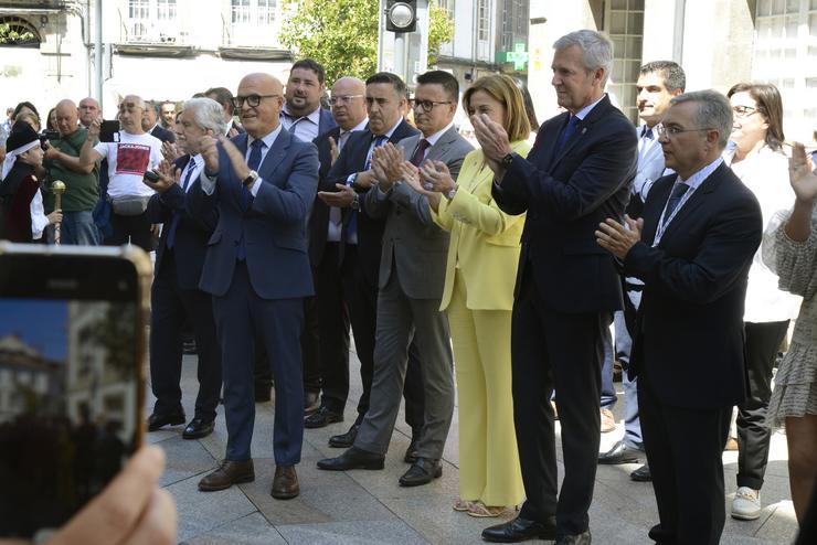Rueda participa na constitución da nova corporación provincial ourensá.. Rosa Veiga - Europa Press / Europa Press