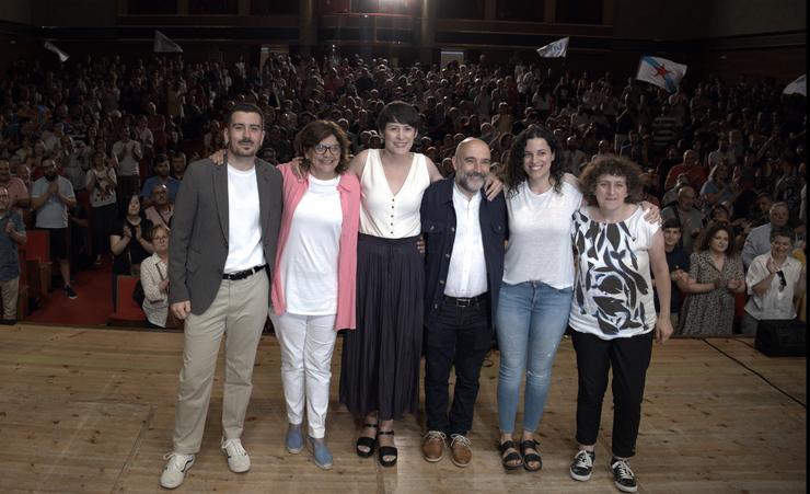 Presentación dos candidatos do BNG ao Congreso e ao Senado o 23J.. BNG 