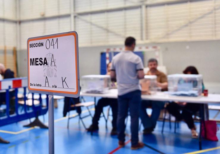 Mesa electoral / Europa Press