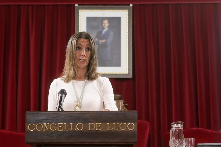  A alcaldesa de Lugo, Lara Méndez/ Europa Press