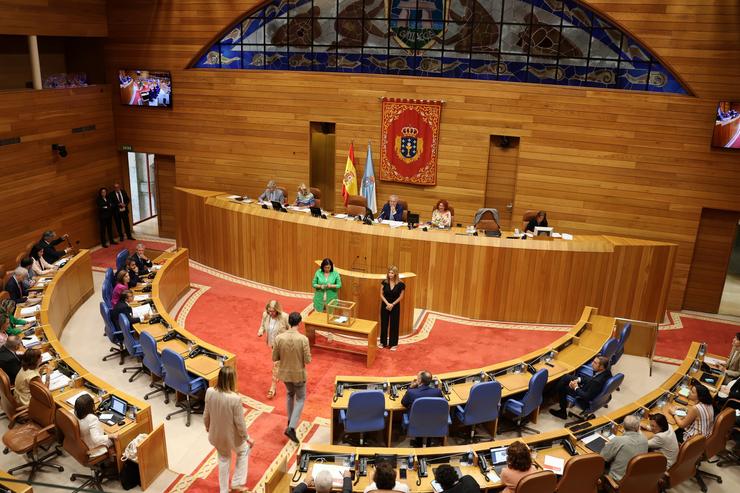 Pleno do Parlamento de Galicia. PARLAMENTO / Europa Press